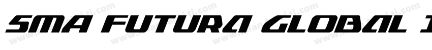 SMA Futura Global Italic字体转换